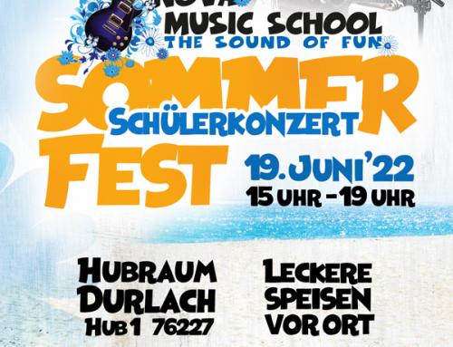 Sommerfest / Schülerkonzert am 19.6. – mehr Infos hier
